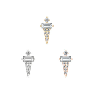 Dystrikt Threadless End with CZ