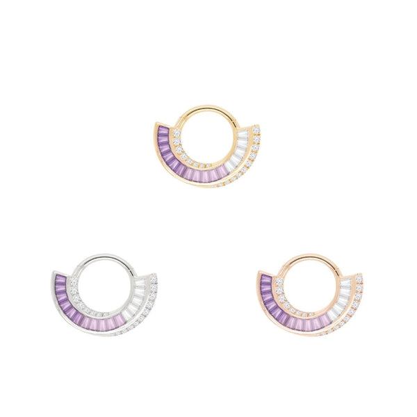 Echelon Clicker with Amethyst Clickers Buddha Jewelry