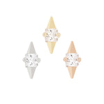 Elemental Threadless End with CZ Threadless Ends Buddha Jewelry