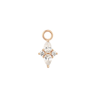 Ethereal - CZ - Gold Charm Charms Buddha Jewelry Rose Gold  