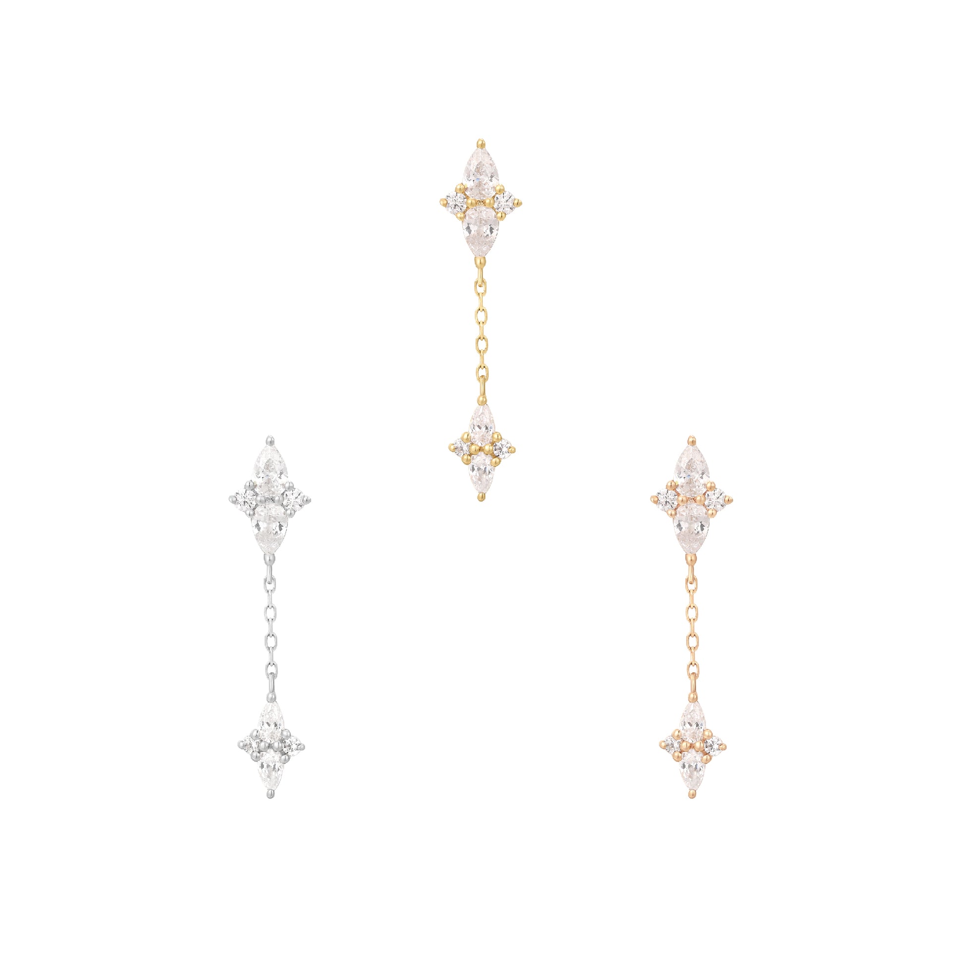 Ethereal Remix Threadless End with CZ Threadless Ends Buddha Jewelry