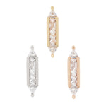 Fearless Threadless End with CZ Threadless Ends Buddha Jewelry