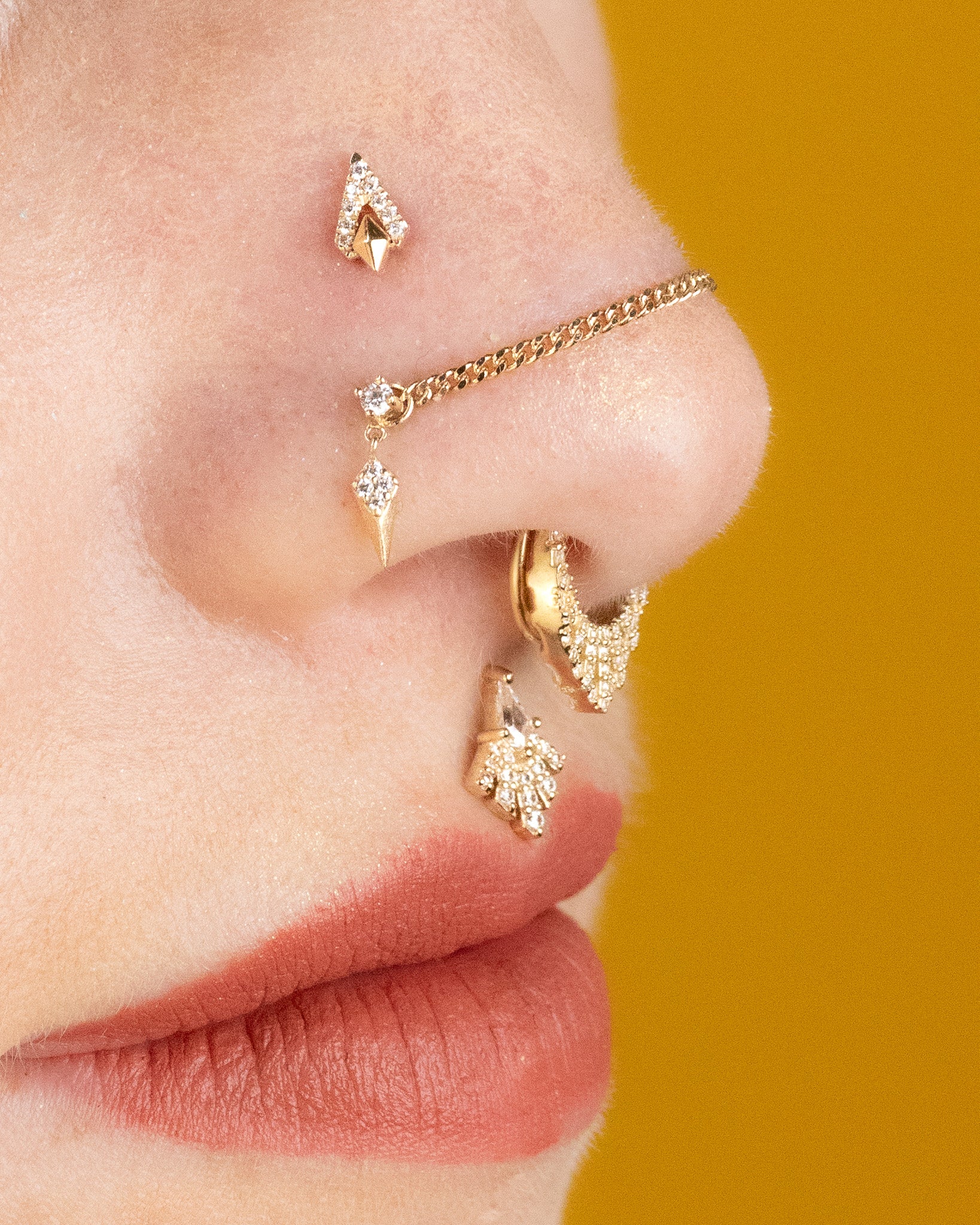 Empower Threadless End with CZ Threadless Ends Buddha Jewelry