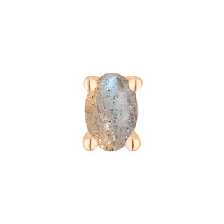 Labradorite Oval - Threadless End Threadless Ends Buddha Jewelry   