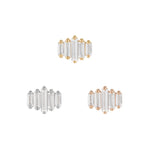 Evolution Threadless End with CZ Threadless Ends Buddha Jewelry