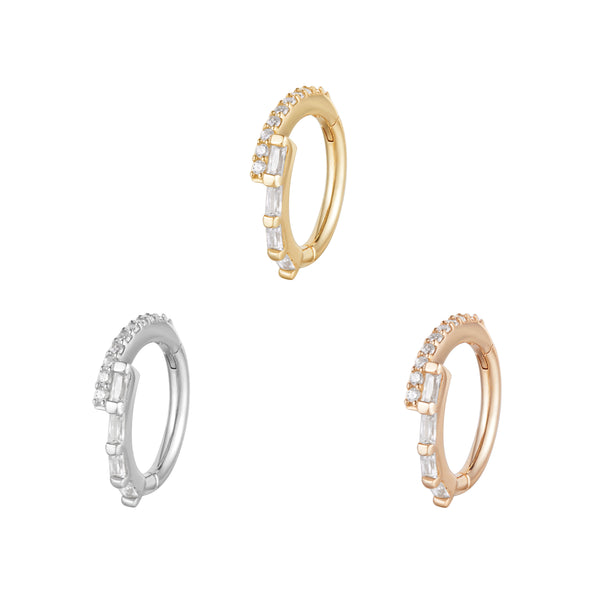 In Reverse Clicker with CZ Clickers Buddha Jewelry