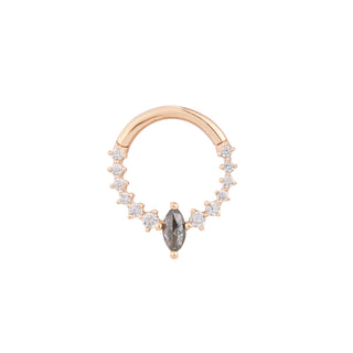 Phantom - Grey Diamond  - Clicker Clickers Buddha Jewelry Rose Gold  