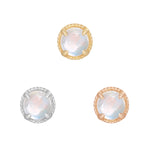 Manifest Threadless End with Rainbow Moonstone Threadless Ends Buddha Jewelry