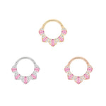 Gilty Pleasure Clicker with Pink Tourmaline + Diamond Clickers Buddha Jewelry