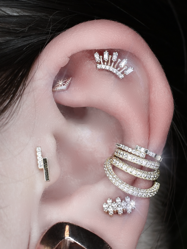 Second Piercing Earrings, Cartilage Earrings, Tiny Stud Earrings – Page 2 –  AMYO Jewelry