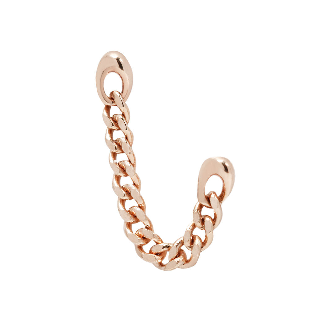 Gold Drip Threadless End Threadless Ends Buddha Jewelry 14k Rose Gold