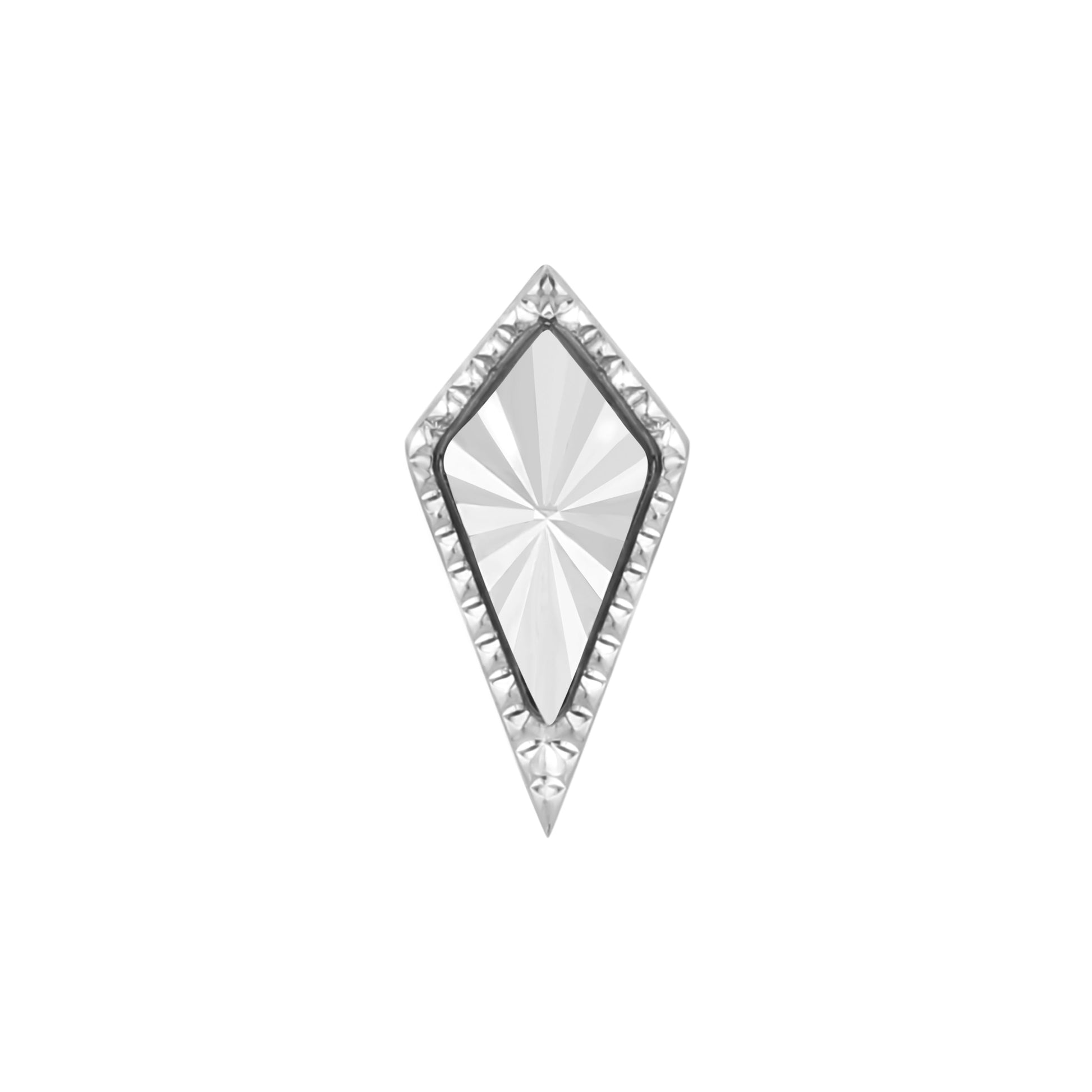 Good As Hell Threadless End Threadless Ends Buddha Jewelry 14k White Gold