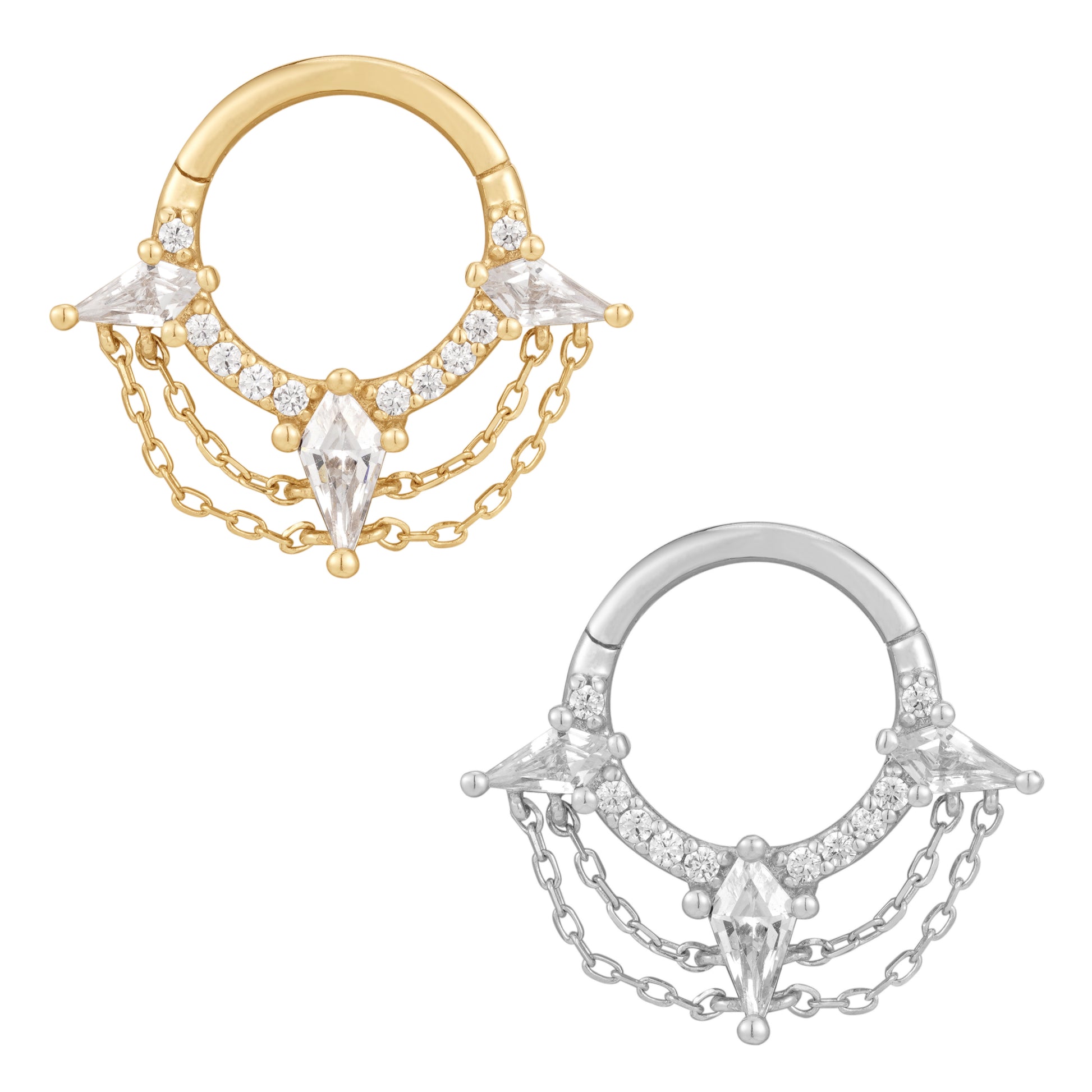 Good Times Clicker with CZ Clickers Buddha Jewelry