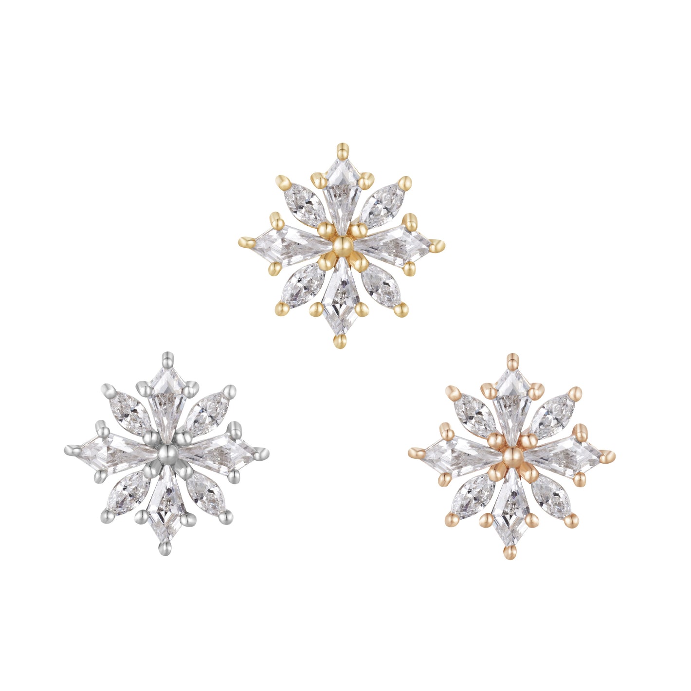 Hauteness Threadless End with CZ Threadless Ends Buddha Jewelry