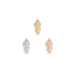 Risk Taker Threadless End with CZ Threadless Ends Buddha Jewelry