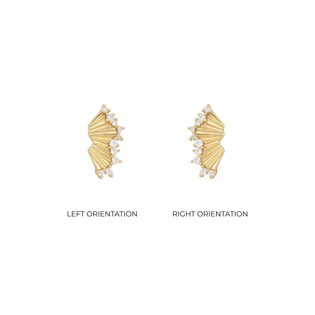 Risk Taker Threadless End with CZ Threadless Ends Buddha Jewelry