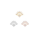 Riviera Threadless End with CZ Threadless Ends Buddha Jewelry