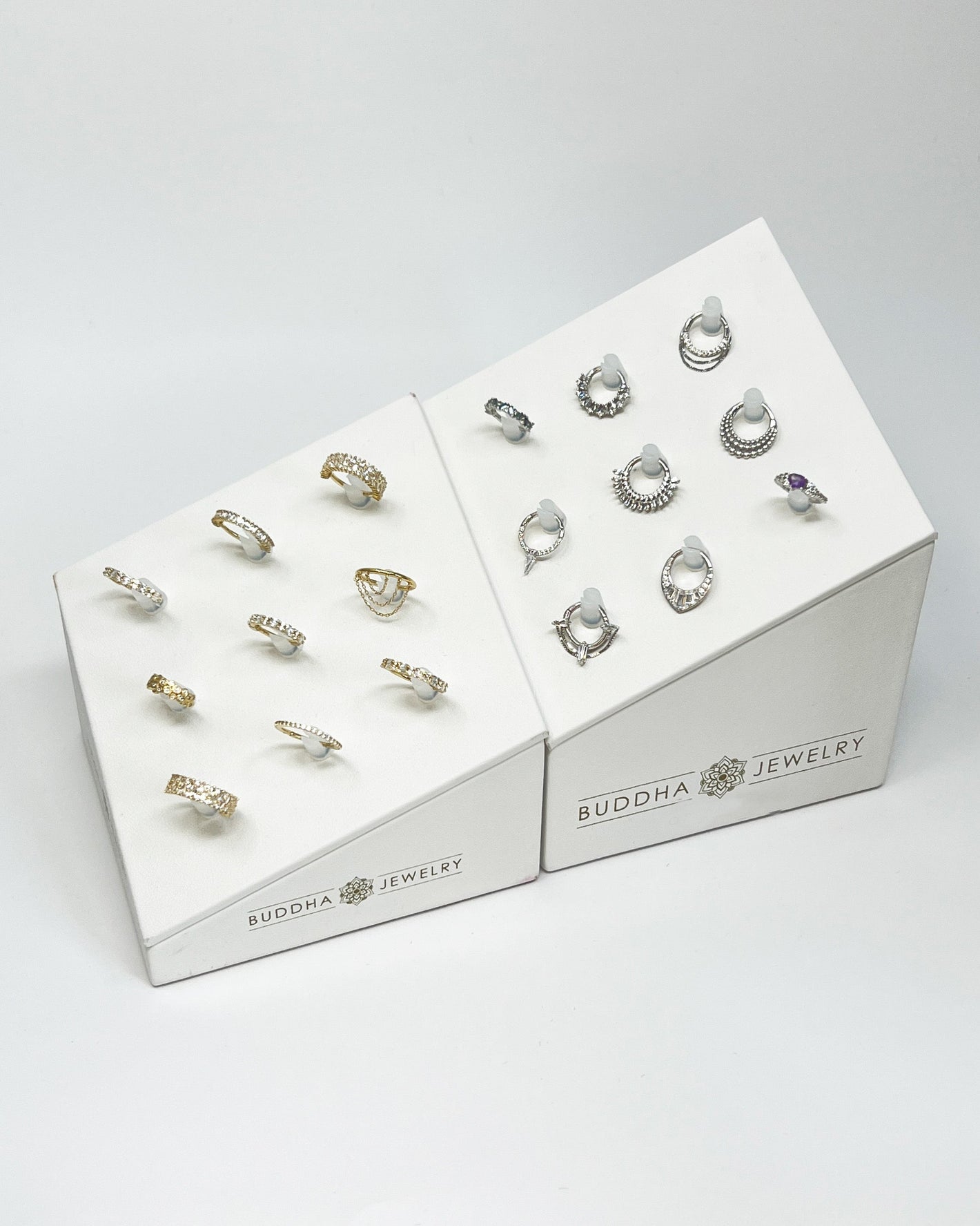 Clicker + Ring Display Displays Buddha Jewelry