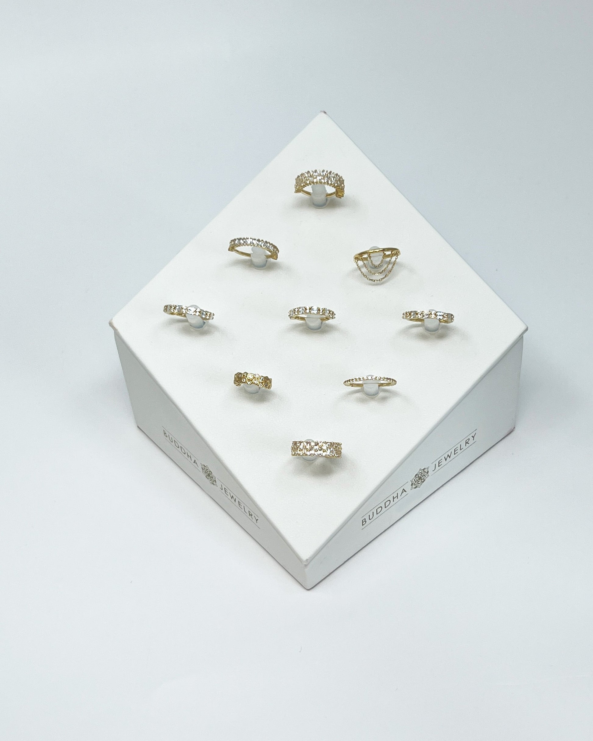 Clicker + Ring Display Displays Buddha Jewelry 9 Small Original
