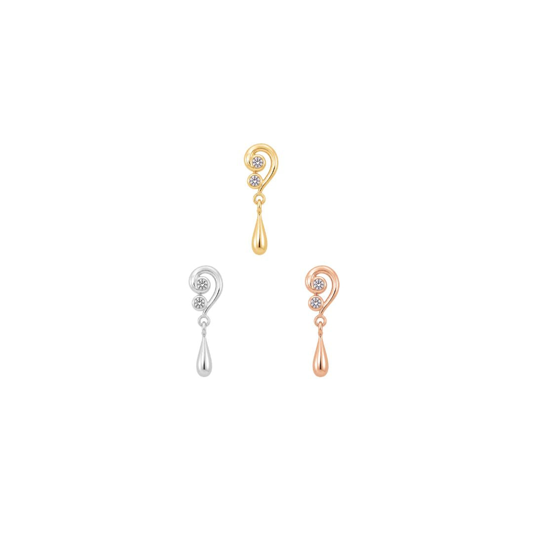 APP-Incanto Threadless End with CZ Threadless Ends Buddha Jewelry
