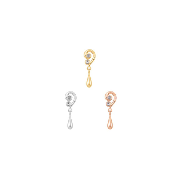 APP-Incanto Threadless End with CZ Threadless Ends Buddha Jewelry