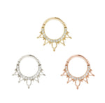 Indra Clicker with CZ Clickers Buddha Jewelry