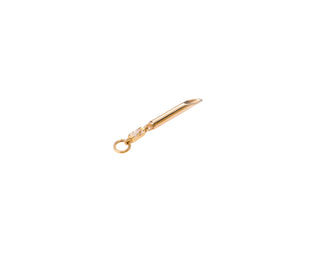 Kulture Charm with CZ Charms Buddha Jewelry Yellow Gold