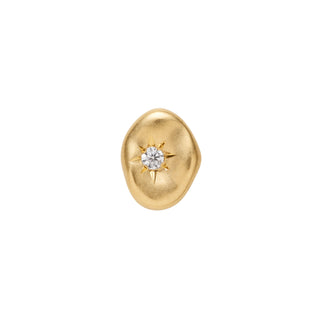 Lover - CZ - Threadless End Threadless Ends Buddha Jewelry Yellow Gold  
