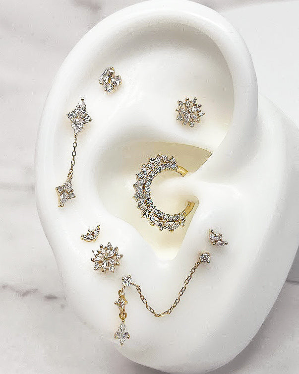 Heartthrob Clicker with CZ Clickers Buddha Jewelry