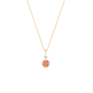 RION x Buddha Jewelry Manifest - Oregon Sunstone - Necklace Necklaces RION x Buddha Jewelry Rose Gold