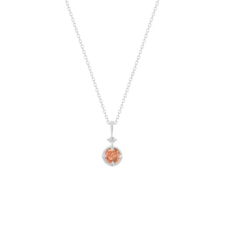 RION x Buddha Jewelry Manifest - Oregon Sunstone - Necklace Necklaces RION x Buddha Jewelry White Gold