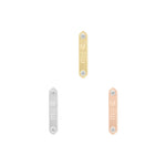 ME Threadless End with Diamond Threadless Ends Buddha Jewelry