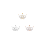 Moet Threadless End with CZ Threadless Ends Buddha Jewelry