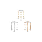 Moving On Threadless End with CZ Threadless Ends Buddha Jewelry