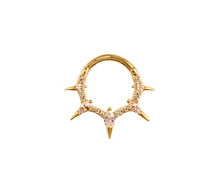 Neoteric Clicker with CZ Clickers Buddha Jewelry