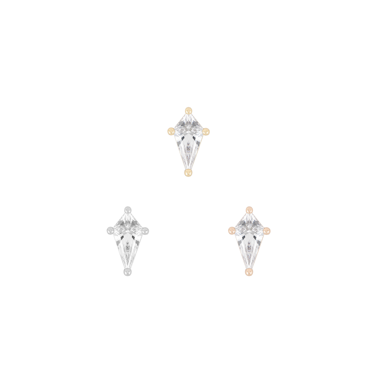 Nolita Threadless End with CZ Threadless Ends Buddha Jewelry