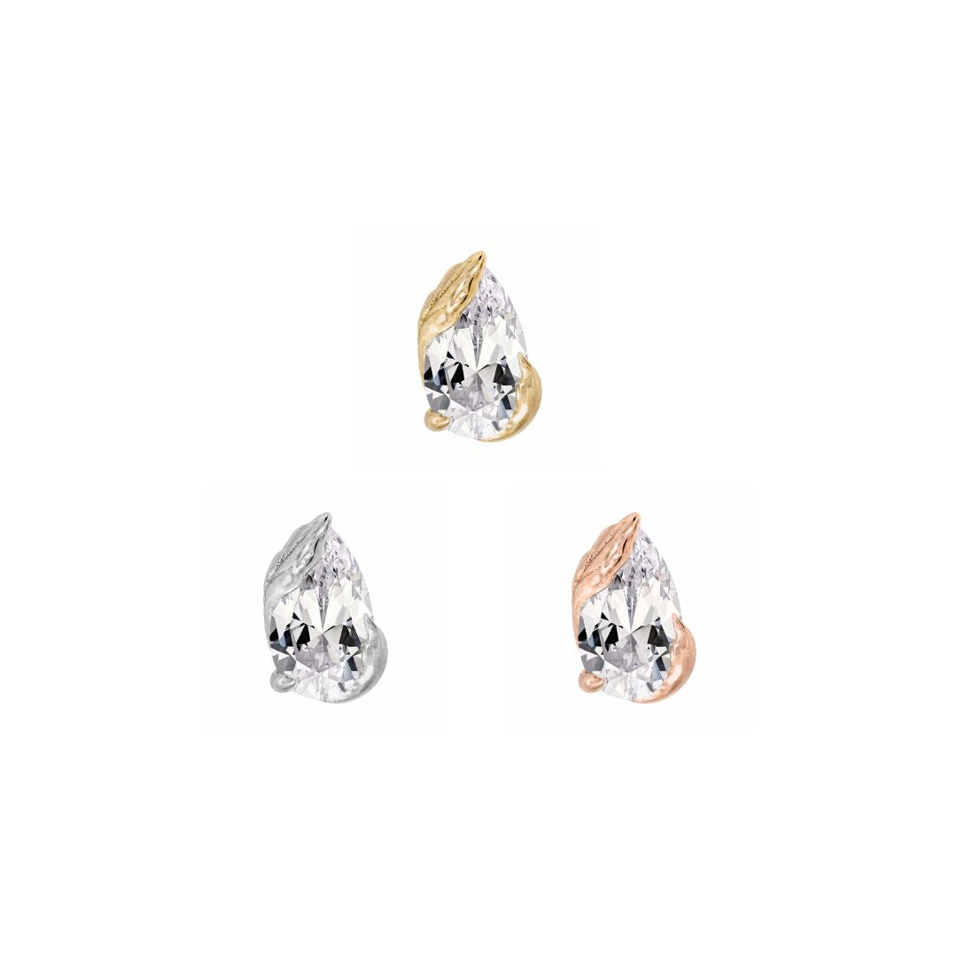 Occasion Threadless End with CZ Threadless Ends Buddha Jewelry