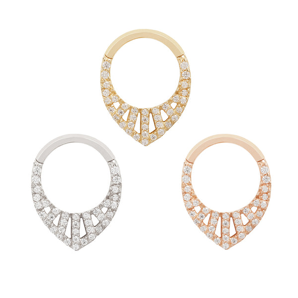 Origin Story Clicker with CZ Clickers Buddha Jewelry