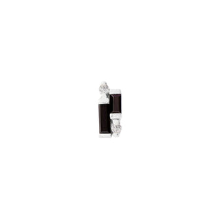 Perspective Threadless End with Black Spinel