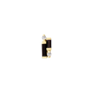 Perspective Threadless End with Black Spinel