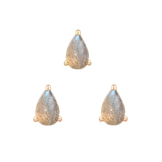 Labradorite Pear - Threadless End Threadless Ends Buddha Jewelry   