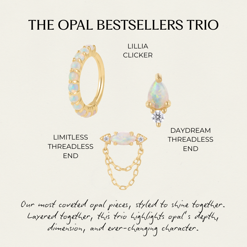 The Opal Bestsellers Trio Buddha Jewelry