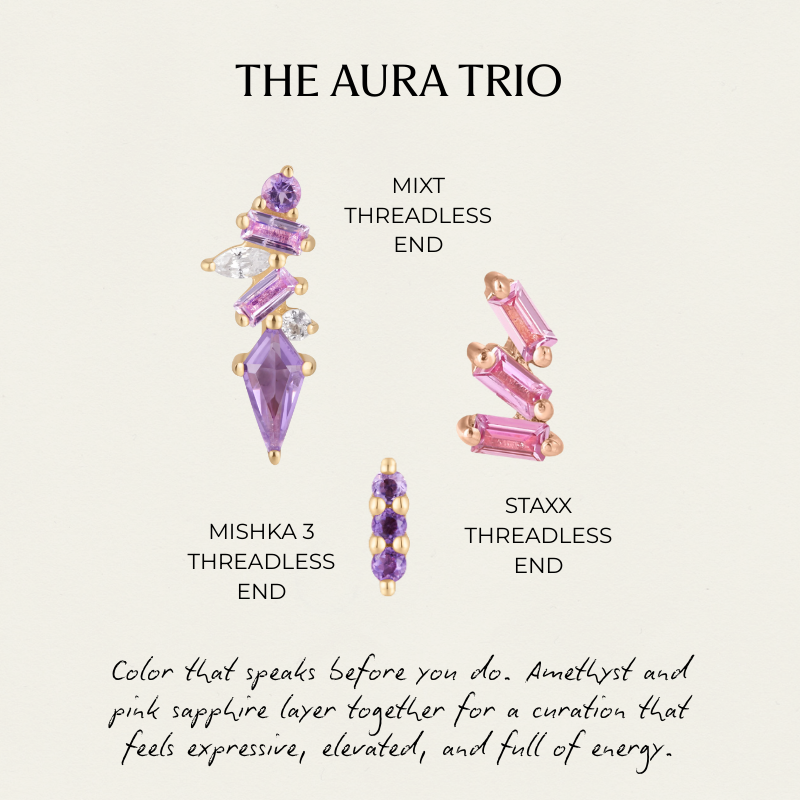 The Aura Trio Buddha Jewelry
