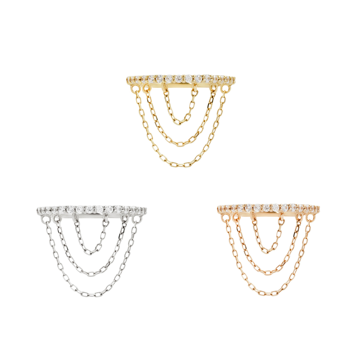 Radiate Clicker with CZ Clickers Buddha Jewelry