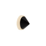 Round Bezel Gem Threadless End with Reverse Set Agate Threadless Ends Buddha Jewelry 14k Yellow Gold