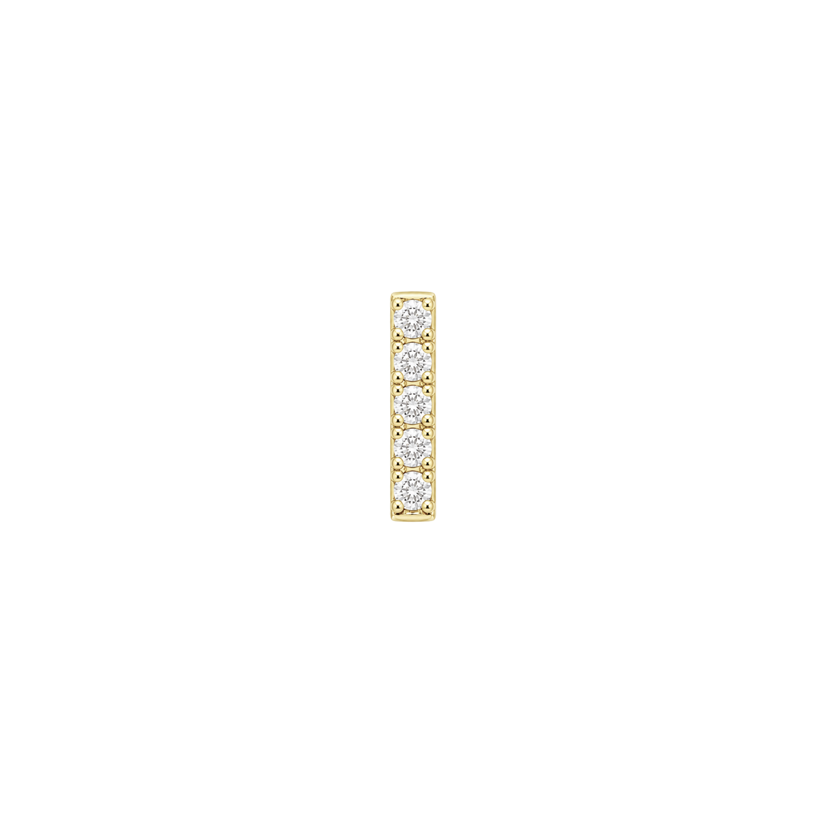 Rowe Threadless End with CZ Threadless Ends Buddha Jewelry
