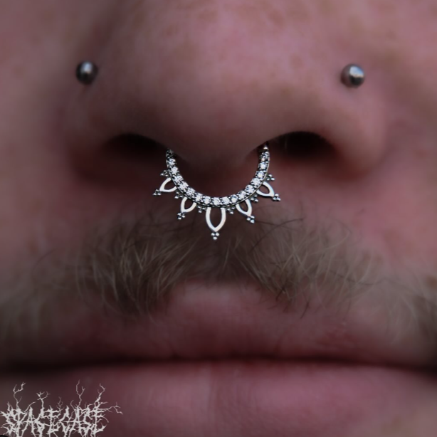 Indra Clicker with CZ Clickers Buddha Jewelry