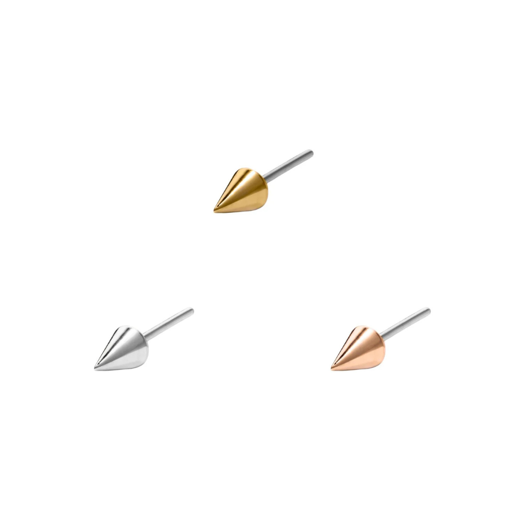 Spikey Threadless End Threadless Ends Buddha Jewelry