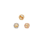 Spirit Threadless End with Rutilated Quartz Threadless Ends Buddha Jewelry