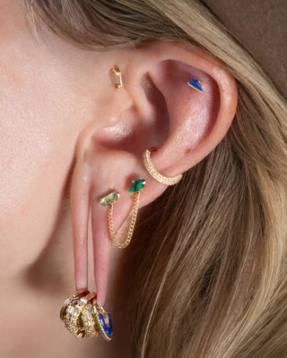 Mystic Threadless End with Labradorite Threadless Ends Buddha Jewelry